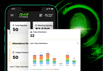 G10 Fitness Real-Time Attendance Tracking